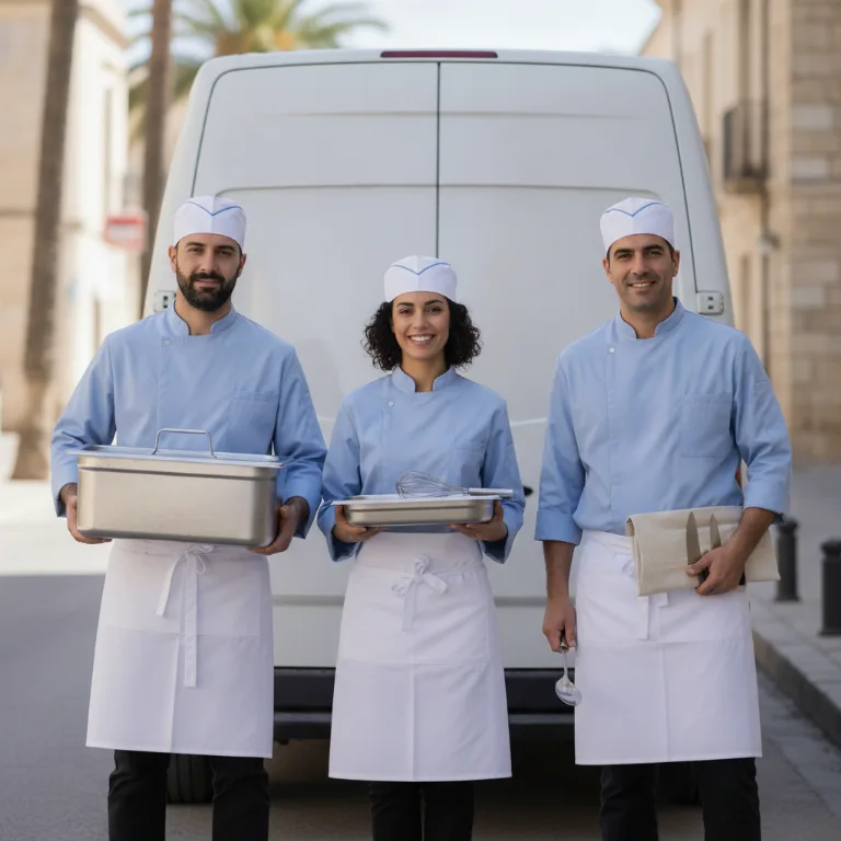 Catering Empresas equipo en Santa Lucia